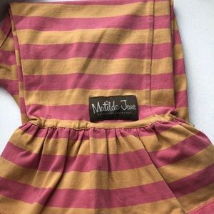 Matilda Jane Ruffle Pants Orange And Pink Size 8